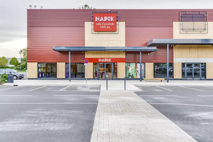 Entrée salle d'escalade Chambly