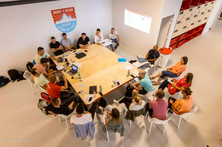 séminaire salle d'escalade Hapik