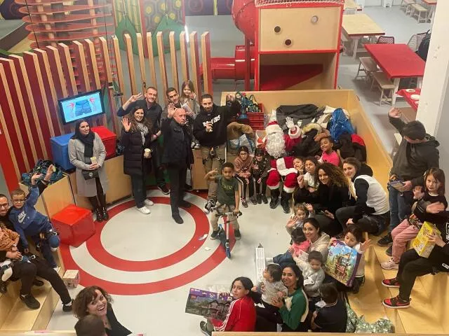 Arbre de noël amicale des sapeurs pompiers